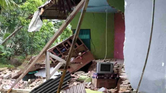 Rumah Rusak Berat di Kecamatan Tambaksari