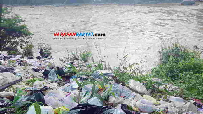 Tempat Favorit Berlatih Arung Jeram di Tasikmalaya Dipenuhi Sampah