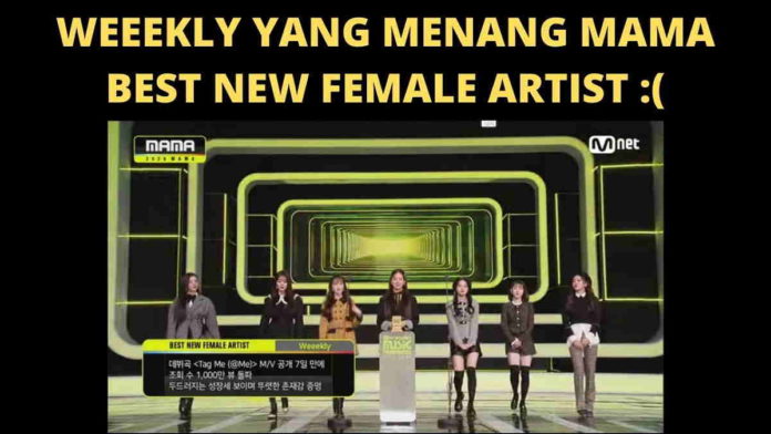 13. Profil dan Fakta Weekly Sebaga Best New Artist Female 2020