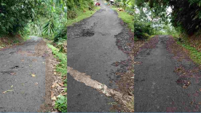 Jalan Rusak Ciamis Kecelakaan