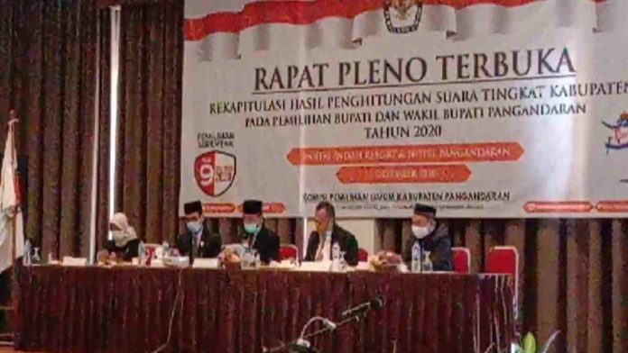 Rapat Pleno Pilkada Pangandaran