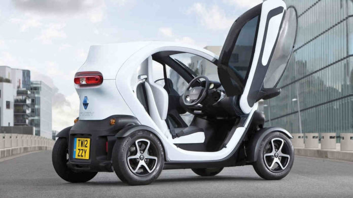 Mobil Listrik Renault Twizy, Kendaraan Mungil Ramah Lingkungan