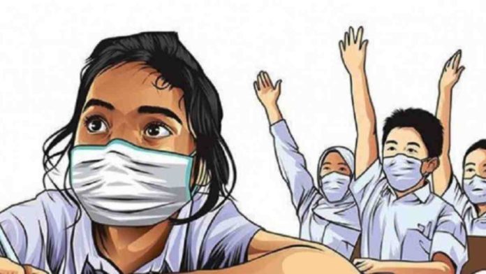 KBM tatap muka langsung di sekolah yang ada di Kota Banjar, Jawa Barat, hingga saat ini belum ada keputusan kapan akan mulai. Foto: Ilustrasi/Net.