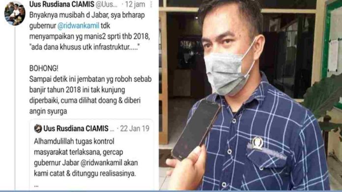 Anggota DPRD Ciamis Curhat