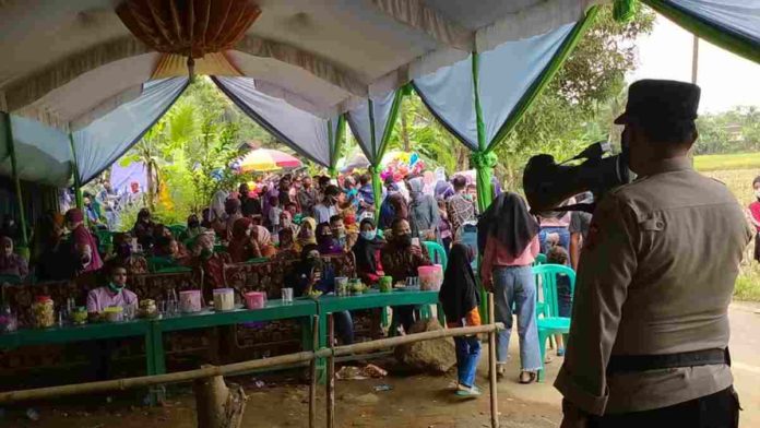 Hiburan Pesta Pernikahan di Ciamis Dibubarkan