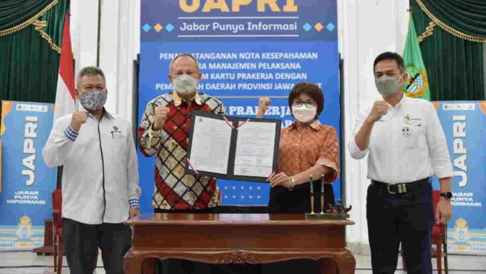 Pemprov Jabar Komitmen Sukseskan Program Kartu Prakerja