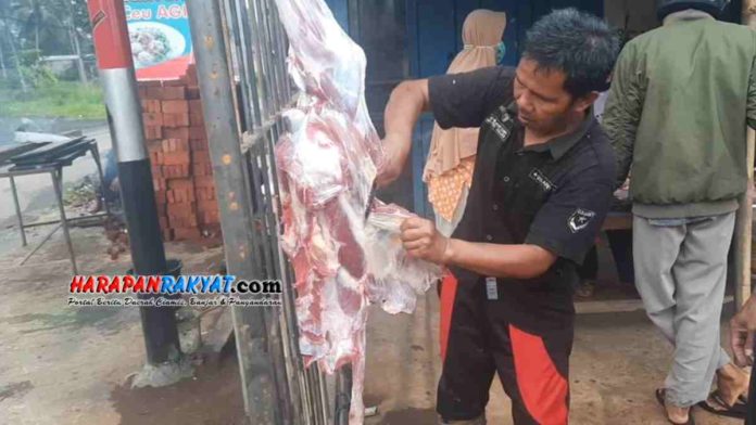 Penjual Sapi Dadakan di Tasikmalaya