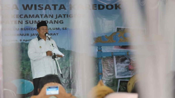 Wagub Jabar Resmikan Desa Wisata Karedok Sumedang