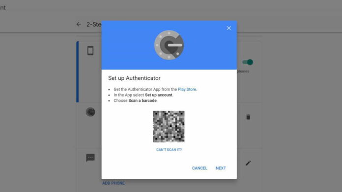 Memindahkan Google Authenticator Ke HP Baru