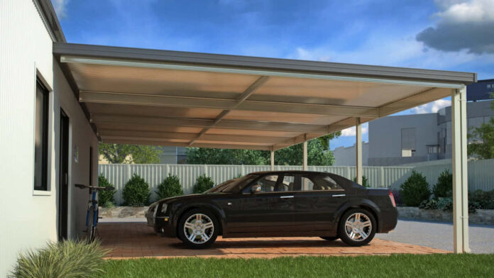 Desain Carport Minimalis Elegan, Cocok untuk Hunian Kekinian