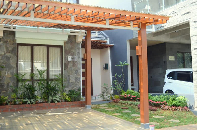 Desain Carport Minimalis Elegan, Cocok untuk Hunian Kekinian - Gaya Skandinavia