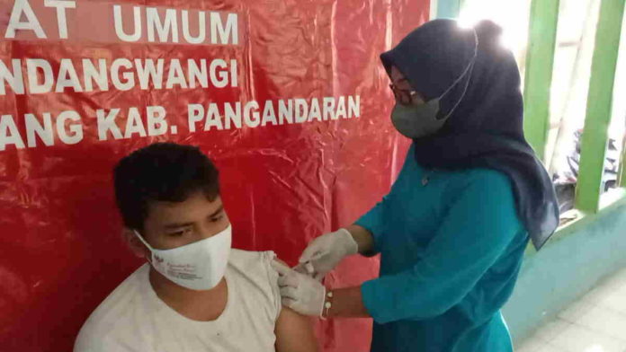 Penyuntikan Vaksin Covid-19 di Pangandaran Sasar Masyarakat Umum