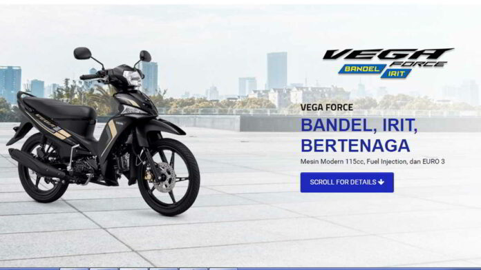 Yamaha Vega Force Hadir dengan Stiker dan Warna Baru