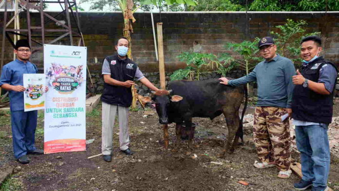 ACT Ciamis Distribusikan Ribuan Paket Daging Kurban