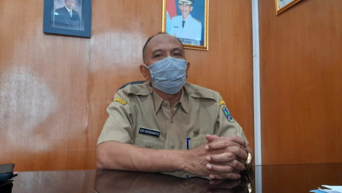 Akibat PPKM, Retribusi Pedagang Pasar Banjar Baru Capai 50 Persen