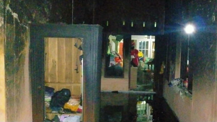 Ditinggal Belanja, Rumah Warga Cibuluh Pangandaran Hangus Terbakar