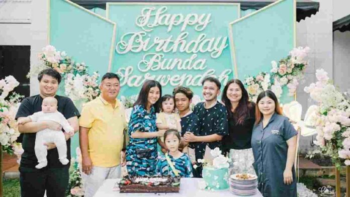 Momen Ulang Tahun Sarwendah ke-32, Sederhana dan Begitu Meriah