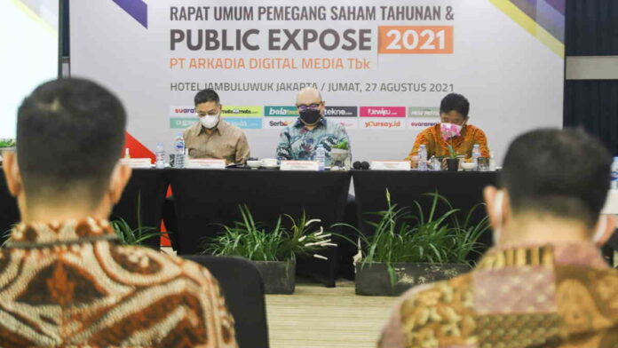 PT Arkadia Digital Media Tbk Siap Luncurkan Portal Berbahasa Inggris