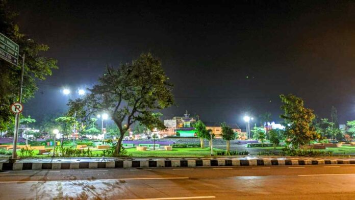 Taman Alun-alun Ciamis Belum Bisa Dibuka