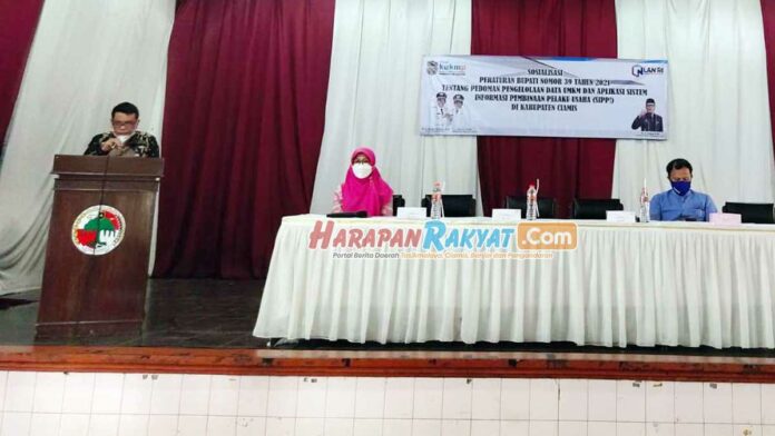 DKUMKMP Kabupaten Ciamis Miliki Aplikasi SIPP