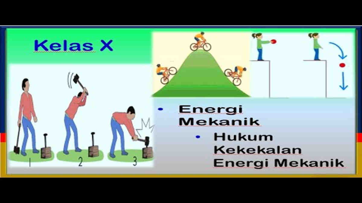 Pengertian Energi Mekanik dengan Rumus dan Contoh Soalnya