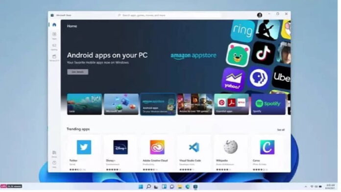 Penggunaan Aplikasi Android di Windows 11 dan Syaratnya