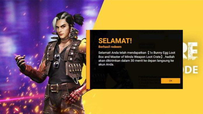 Kode Redeem FF Garena Terbaru 1 November 2021