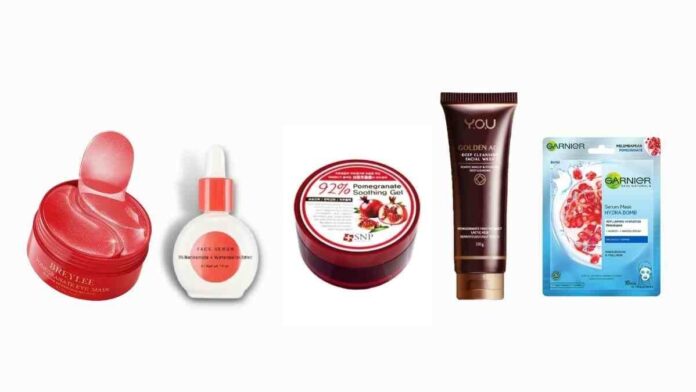 Skincare Mengandung Buah Pomegranate