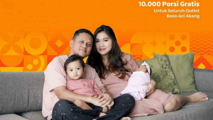 Syukuran Baby Meca Jadi Trending Twitter, Bagi 1000 Porsi Baso Aci