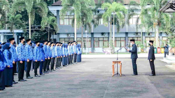 Herdiat Minta PNS Ciamis yang Baru Dilantik Jangan Tersandung Hukum