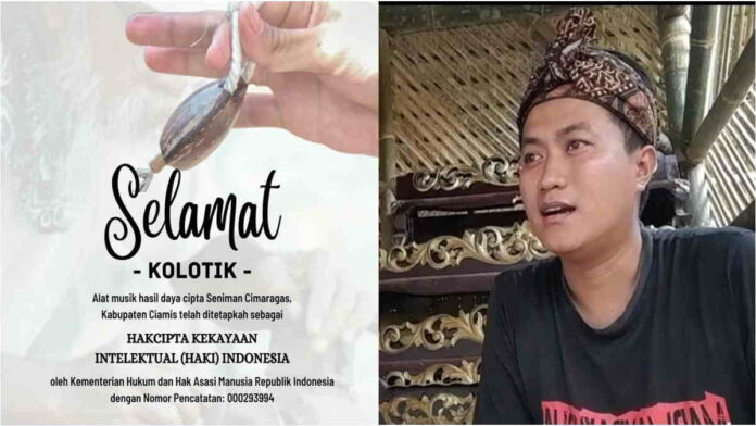 Kolotik Ciamis Ditetapkan Jadi HAKI, Penemu Nada Tidak Dihargai