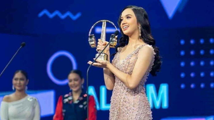 Lyodra Ginting Raih Album of The Year di Indonesian Music Awards 2021