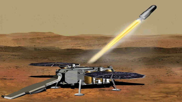 Robot Mars Ascent Vehicle, Siapkan Penelitian Batuan dan Tanah Mars