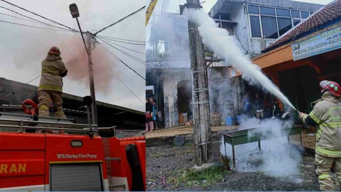 Damkar Ciamis Cegah Kebakaran