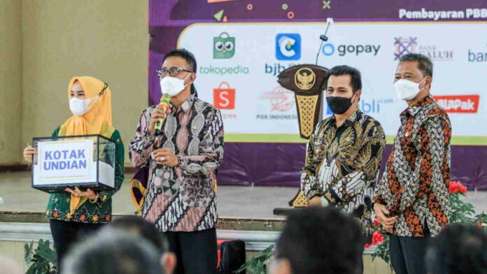 Pemkab Ciamis Launching SPPT PBB-P2, Target Tahun 2022 24,7 Miliar