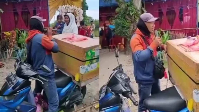 Penjual Es Krim Bersuara Merdu Jadi Viral, Saat Nyanyi di Hajatan Orang