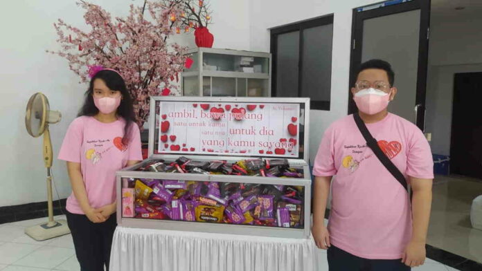 Peringati Hari Valentine, Gereja Katolik Ciamis Gelar Vaksinasi Booster