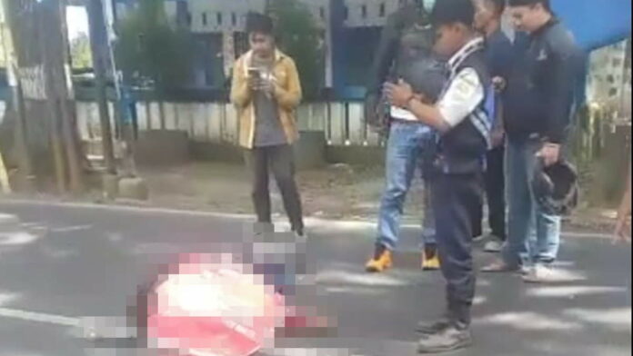 Bersenggolan dengan Motor Lain, Pemotor di Tasikmalaya Tewas