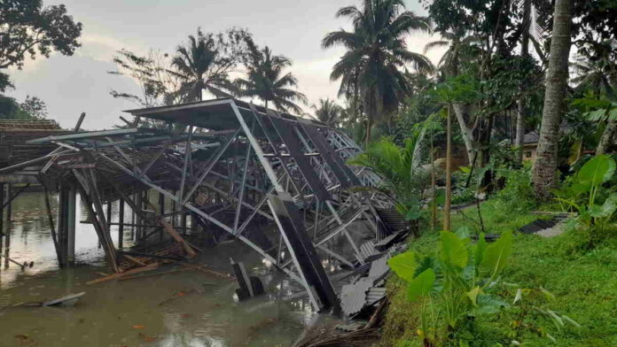 Puluhan Rumah di Desa Utama Ciamis Rusak Akibat Puting Beliung