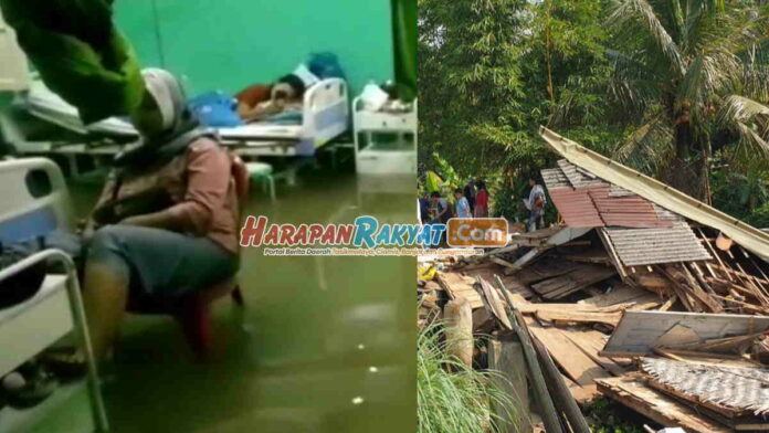 Hujan Deras Landa Tasikmalaya Hingga Sebabkan Banjir dan Rumah Roboh