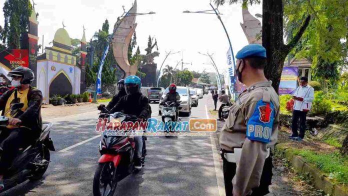 Pemudik Motor Dominasi Jalur Lintas Selatan Kota Banjar