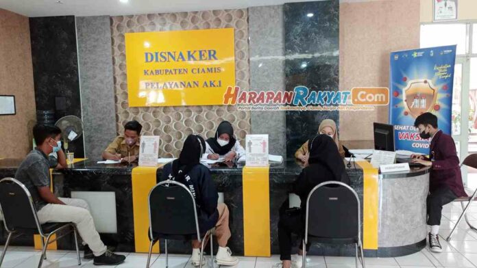 Pemohon Kartu AK1 di Disnaker Ciamis Meningkat