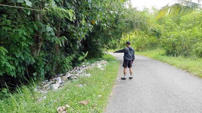 Tumpukan Sampah di Jalan Pelita Kota Banjar Viral di Medsos