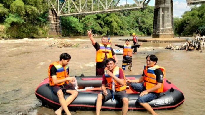 Rute Baru Arung Jeram di Kota Banjar, Mendayung Hingga Jembatan Dobo