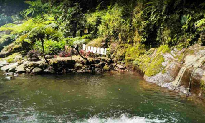 Objek Wisata Curug Bidadari Purbo Pekalongan Jawa Tengah