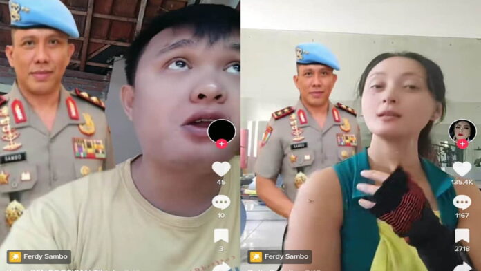Filter Ferdy Sambo Viral di TikTok