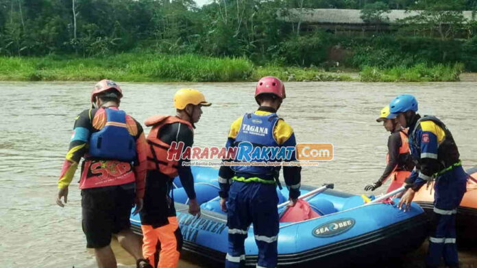 Hari Kedua Pencarian Korban Terseret Arus Sungai Ciwulan Tasikmalaya Masih Nihil