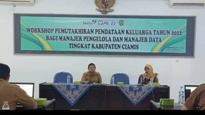 Pemkab Ciamis Laksanakan Pemutakhiran Pendataan Keluarga Tahun 2022