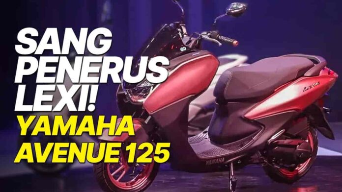 Yamaha Avenue 125, Skuter Bongsor Saudara Lexi di China!