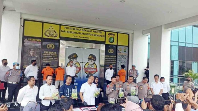 28 Pemuda Diduga Anggota Gangster Diringkus Polres Tangsel